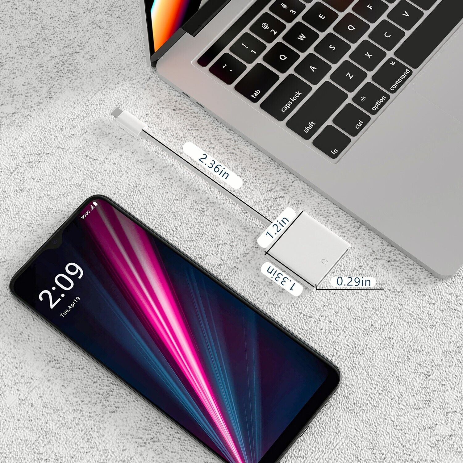 iPad Pro & MacBook SD Card Reader