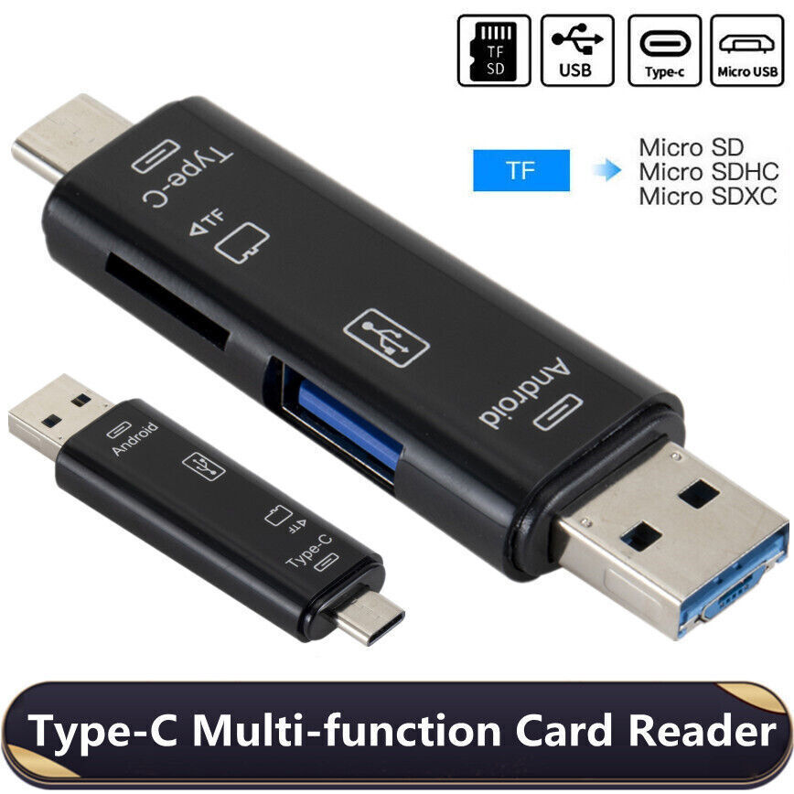 5-in-1 USB-C Micro SD Reader