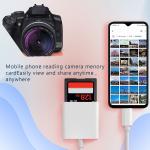 USB-C SD Card Camera Reader Adapter for Samsung