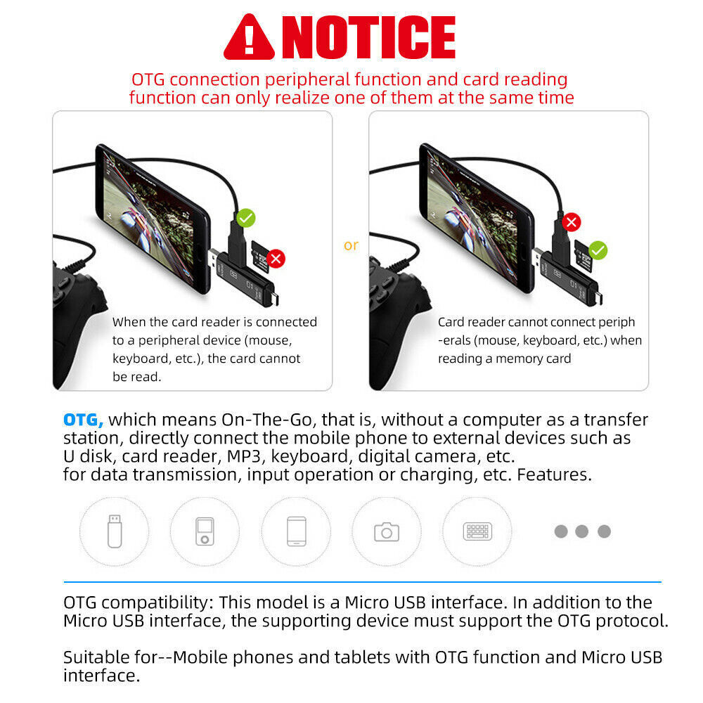 5-in-1 USB-C Micro SD Reader