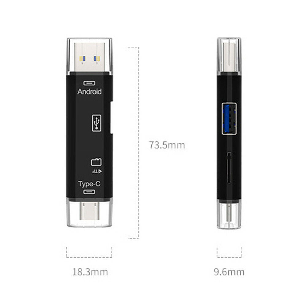 5-in-1 USB-C Micro SD Reader