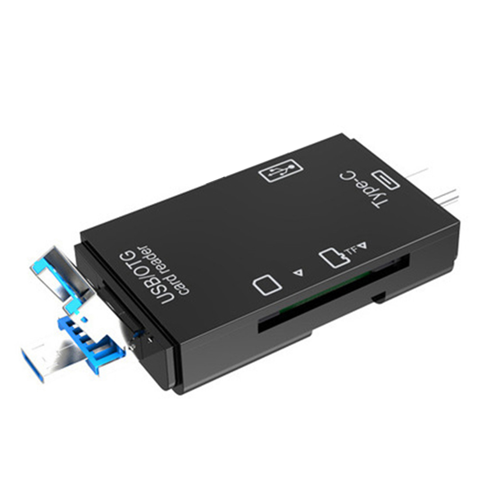 Type-C 6-in-1 Card Reader for Mobiles