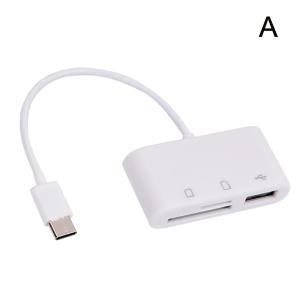 3-in-1 USB-C Hub and SD Card Reader