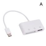 3-in-1 USB-C Hub and SD Card Reader