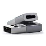 Type-A to Type-C Adapter Converter - Space Gray