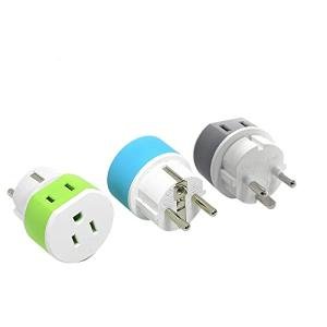 OREI Power Plug Adapter - 3 Pack USB-C