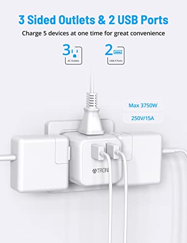 TROND Type M Travel Adapter with USB Ports