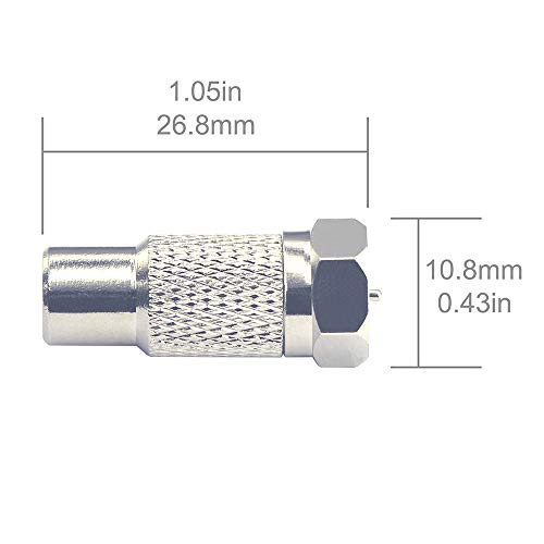 Atari Adapter: RCA to F-Type RF Converter