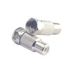 Atari Adapter: RCA to F-Type RF Converter