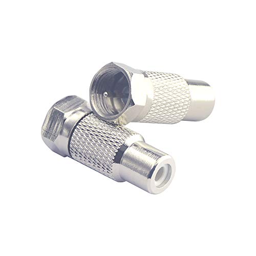 Atari Adapter: RCA to F-Type RF Converter