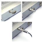 Atari Adapter: RCA to F-Type RF Converter