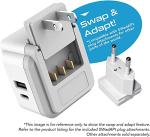 Italy, Rome Power Plug Adapter with USB-C