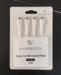 Wasserstein: Type-C to USB cable (4 Pack)