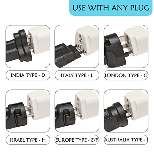 Europe Travel Adapter Set - 3 Pack