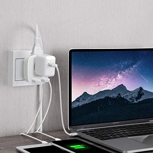 VINTAR 3-Pack Germany Travel Adapter with USB