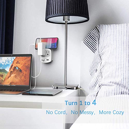 TESSAN USB Outlet Plug Japan Power Adapter