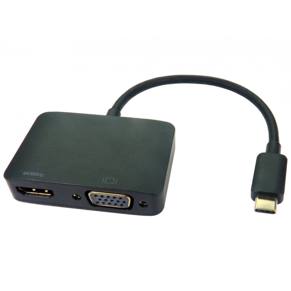 USB-C Adapter with HDMI and VGA Output