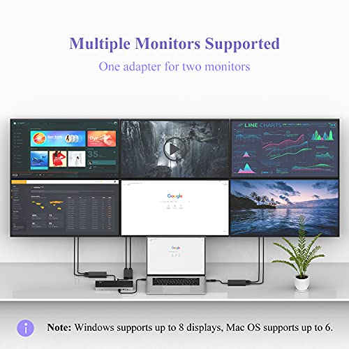 WAVLINK USB-C Dual HDMI Video Adapter