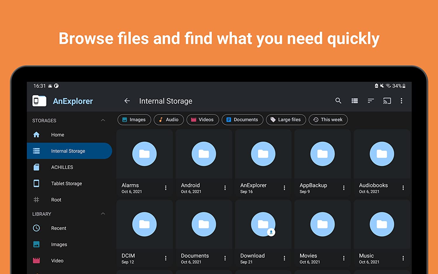 USB-C File Manager for Fire TV