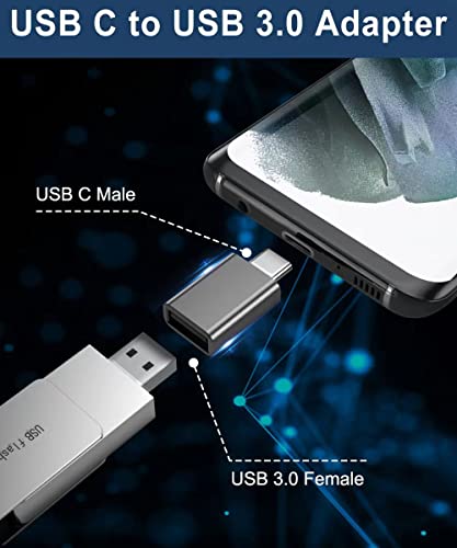 USB-C to USB Adapter 3-Pack