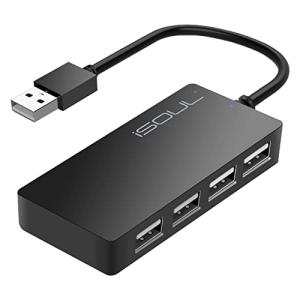 4-Port Ultra-Slim USB-C Hub Adapter