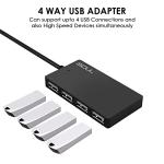 4-Port Ultra-Slim USB-C Hub Adapter