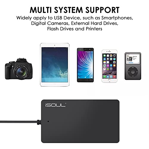 4-Port Ultra-Slim USB-C Hub Adapter
