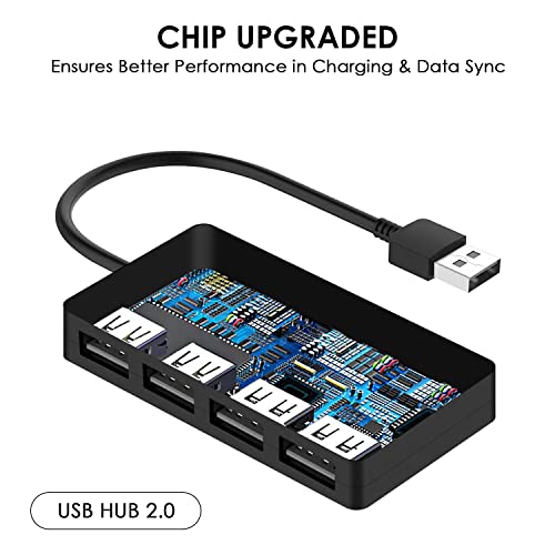 4-Port Ultra-Slim USB-C Hub Adapter