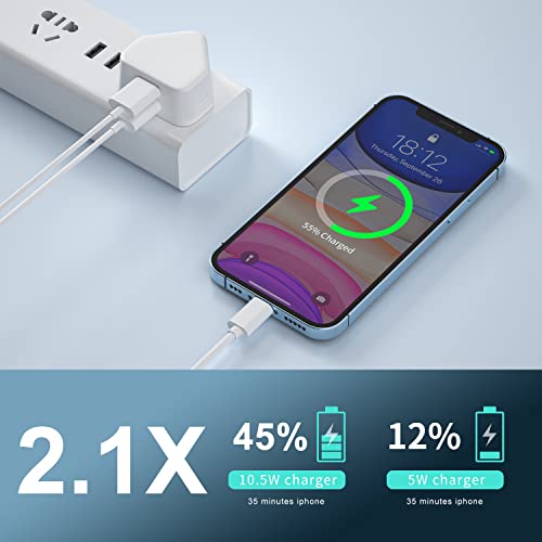 Rekavin Dual Port USB Wall Charger UK