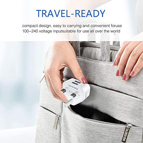 Rekavin Dual Port USB Wall Charger UK