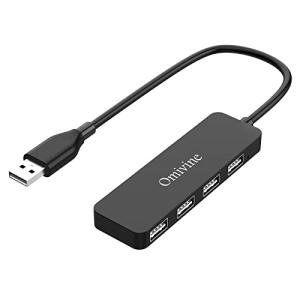 Omivine 4 Port Ultra-Slim USB Hub