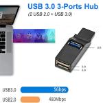 Mini USB 3.0 Hub with 3 Ports