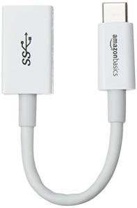 White USB-C to USB 3.1 Adapter