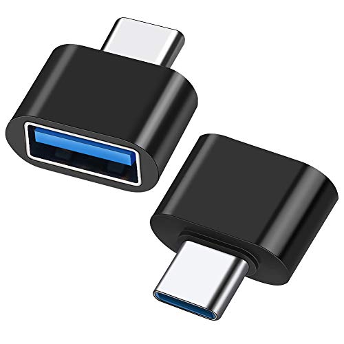 USB-C to USB Adapter 2-Pack for Apple & Samsung