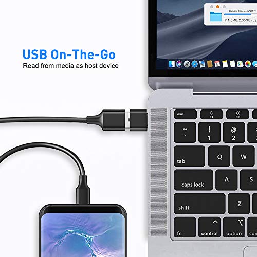 USB-C to USB Adapter 2-Pack for Apple & Samsung