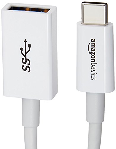 White USB-C to USB 3.1 Adapter