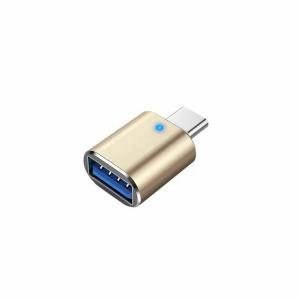 USB-C to USB-A OTG Adapter with LED