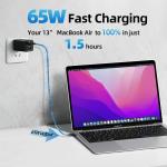 DOOGEE 65W GaN Charger with USB-A