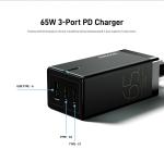 DOOGEE 65W GaN Charger with USB-A
