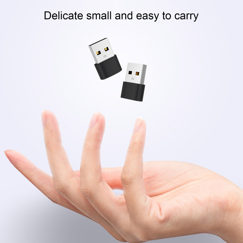 USB-C to USB Adapter 2-pack for Macbook, Samsung, Xiaomi