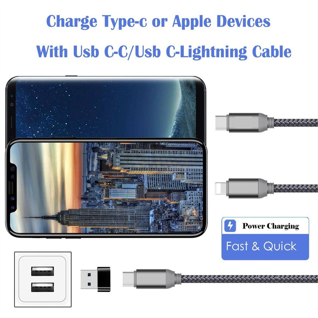 USB-A to USB-C Mini Adapters (2 pack)