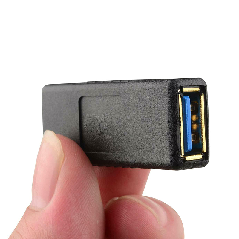 USB 3.0 Double Female Adapter for Data Extension
