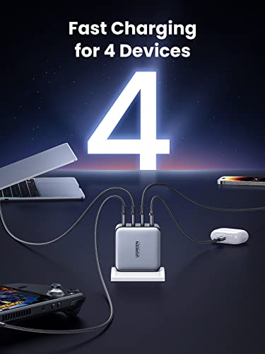 4-Port GaN USB-C Wall Charger