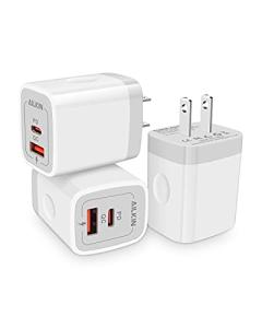 AILKIN 20W Dual Port USB-C Charger Cube
