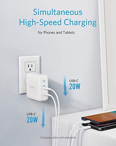 Anker 40W USB-C PowerPort III Duo Charger