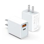 20W Dual Port USB C Wall Charger 2-Pack