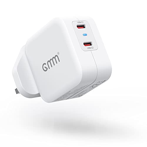 40W Dual Port USB-C Wall Charger