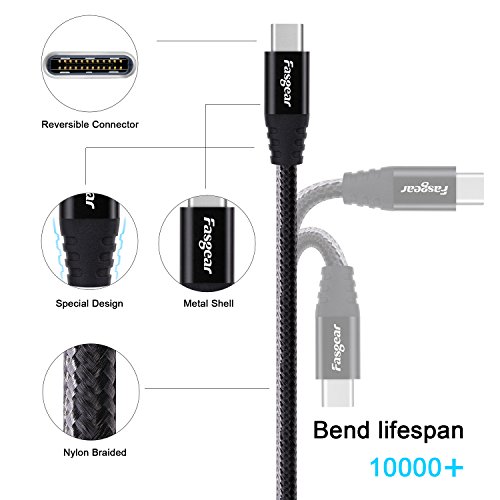 Fasgear USB-C to Micro USB 30cm Cord