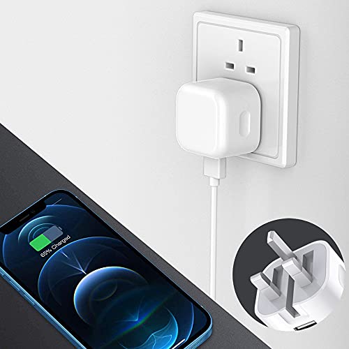 20W Dual Port USB-C Wall Charger