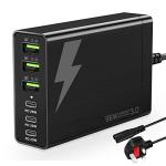 Multiport Wall Charger with 6 USB C Ports